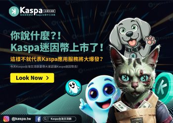 Kaspa迷因幣上市了？！這樣不就代表Kaspa應用服務將大爆發？1